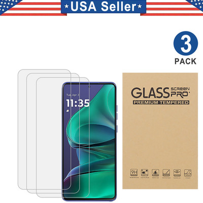 3PK Tempered Glass Screen Protector For Motorola G stylus(2025)
