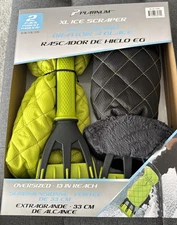 Platinum XL SNOW Gloves Ice Scraper Over Size Warm Glove 13" Reach NEW