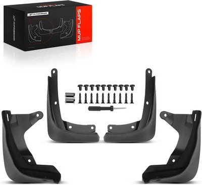 1. For 2024 Tesla Model 3 Mud Flaps Set of 4 No Drilling Required  2. For 2024