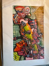 Jerry Garcia numbered print Artists Proof “Birdland” A/P4