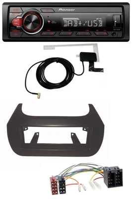 Pioneer 1DIN MP3 DAB USB AUX Autoradio für Citroen Nemo Fiat Fiorino Qubo Peugeo - Bild 1 von 4