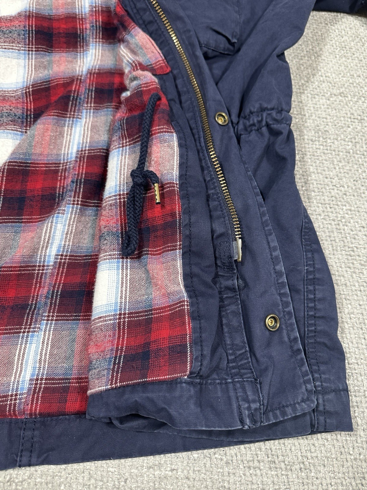 GAP Pendleton Jacket Mens Large Blue Fatigue Fiel… - image 13