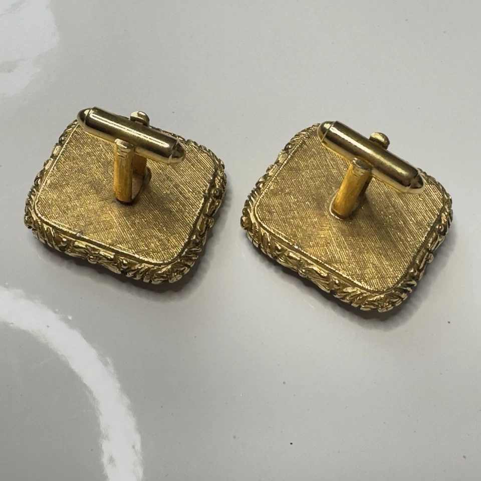 Gemelos DANTE Vintage Tono Dorado Escena Griega Museo Obra Maestra Usados en Excelente Condición Azul Foto 4 de 4