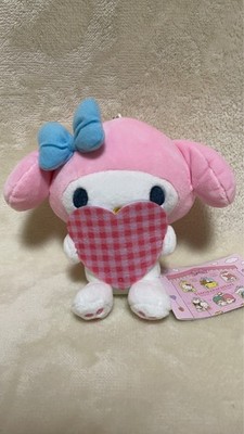 Sanrio My Melody Mascot Holding a Heart 17cm / 6.7 iNCH Tall Prize 2023 SEGA