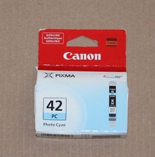 Genuine Canon CLI-42PC 42 PC Photo Cyan Ink Cartridge for PIXMA Pro 100