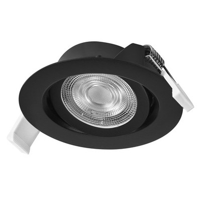 OSRAM Spot Set LED Einbaustrahler Simple DIM 4,9W Schwarz