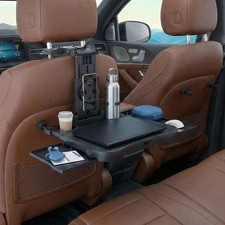 Car Back Seat Tray Table with Expandable Tray - 2-Sided Car Desk for Adults...