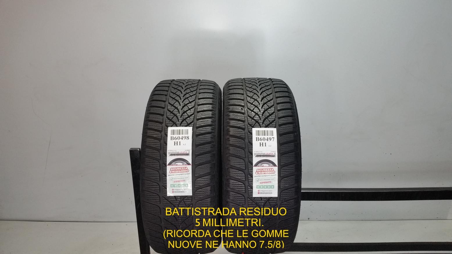 GOMME USATE TERMICHE 225/45R17 91H PNEUMANT WINTER M+S PNEUMATICI B60498
