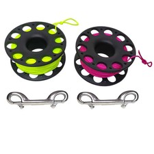 Scuba Diving Spool Finger Reel Cave Wreck Dive Safety Gear SMB Hook