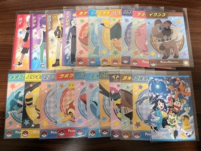 Pokemon Bromid Trading Photo Card Set Anime Goods Friede Liko Roy Dot