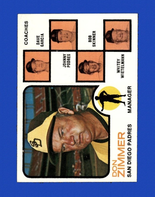 1973 Topps Set-Break # 12 Padres Leaders NM-MT OR BETTER *GMCARDS*
