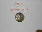 1925 P Lincoln Wheat Cent, Fine, Improper Alloy Mix, Woody.