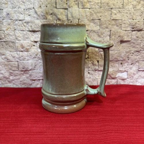 Frankoma M2 18 oz Stein. Mid Century. Excellent Condition. Rare Prairie Green.