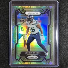 2023 Prizm Football Jordyn Brooks Base Forest Camo 6/15
