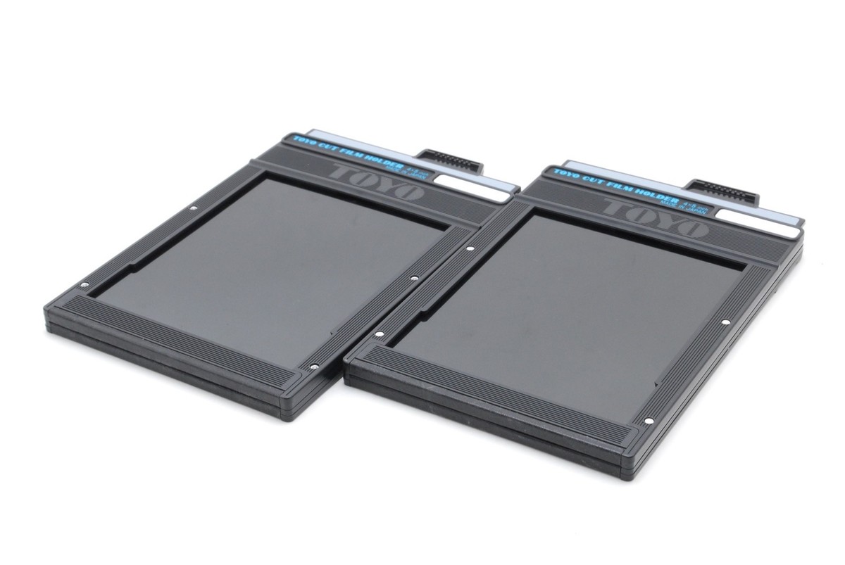 Lot of 2 [MINT in Box] Toyo 4x5 Cut Film Holder For Large Format