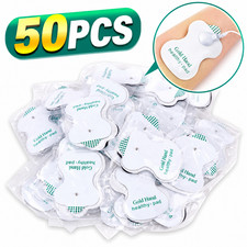 50pcsset Snap On Replacement Pads For Electrode Tens Unit Pulse Massagers