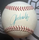 John Smoltz Autographed Baseball JSA COA Atlanta Braves