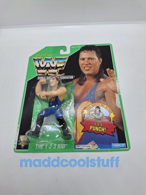 first 4 figures F4F WWE WWF シリアルナンバー 未開封 WWE WWF Hasbro Green Card 123 Kid Wrestlemania 42 DX nWo 1994 WCW