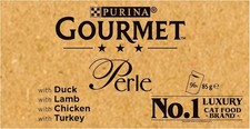 Image of GOURMET Perle Chef's Collection in Gravy Wet Cat Food 96x85g