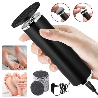 ZREE Hornhautentferner Elektrisch Hornhaut Fuß Entfernen Fußpflegegerät Fußfeile Set