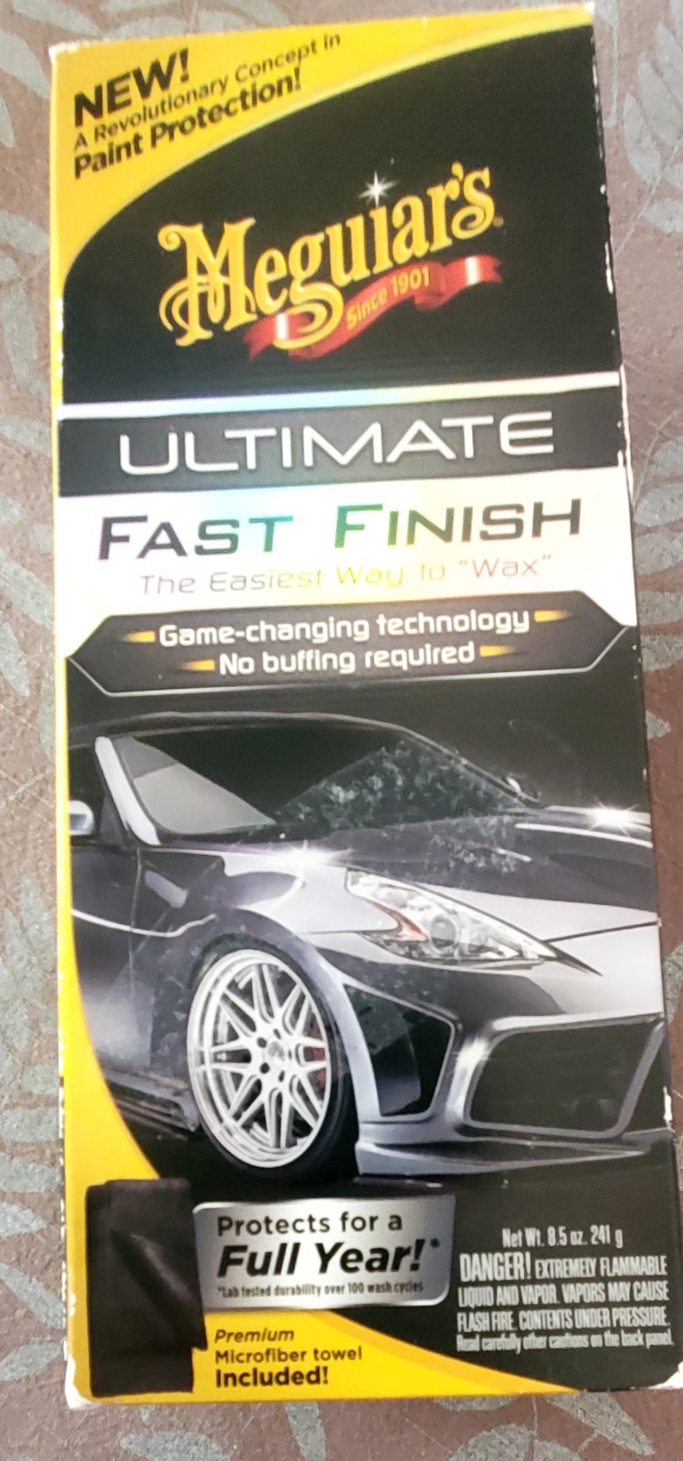 MEGUIARS ULTIMATE FAST FINISH NEW IN OPEN BOX