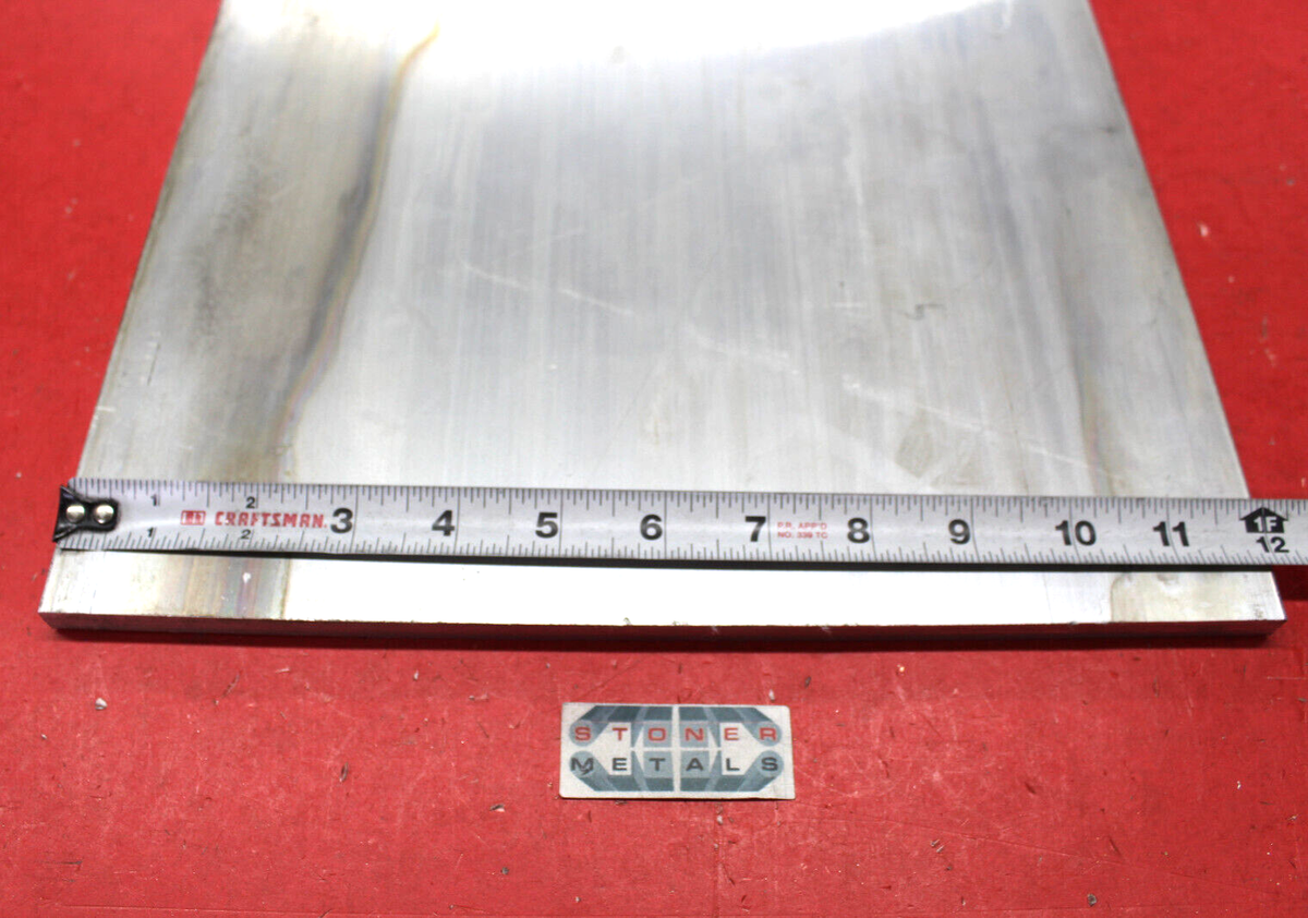 4 Pack 6061 Aluminum Flat Bar 3/8" X 3" X 12" - Solid Extruded Mill Stock For DIY Projects - View #4