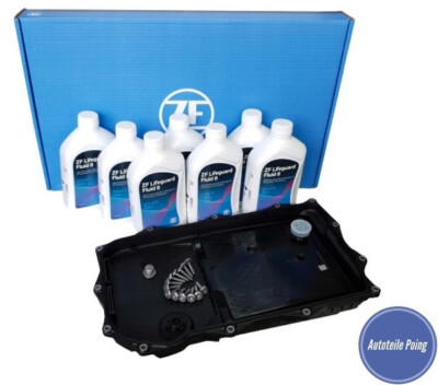 ORIGINAL ZF GETRIEBEÖLWANNE BMW 8 GANG 8HP FILTER DICHTUNG ZF GETRIEBEÖL 7L