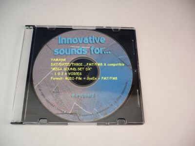 Yamaha DX7-Serie: MEGA CD mit 32 Voice Bänken und ca. 1024 Sounds !!!