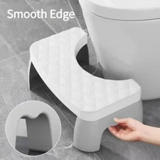 Squatting Toilet Stool for Adults, Non-Slip Potty Stool for Pooping, Foot Rest