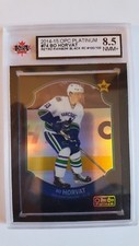 Bo Horvat 2014-15 OPC Platinum Retro Rainbow Rookie Hockey Card #100/100 GD 8.5!