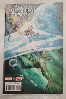 Take Back Justice! Occupy Avengers #2 (February, 2017, Marvel) NM (box32)