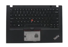 5M10Z41267 For Lenovo ThinkPad T14s Palmrest Keyboard Bezel Cover Backlit WO/FPR