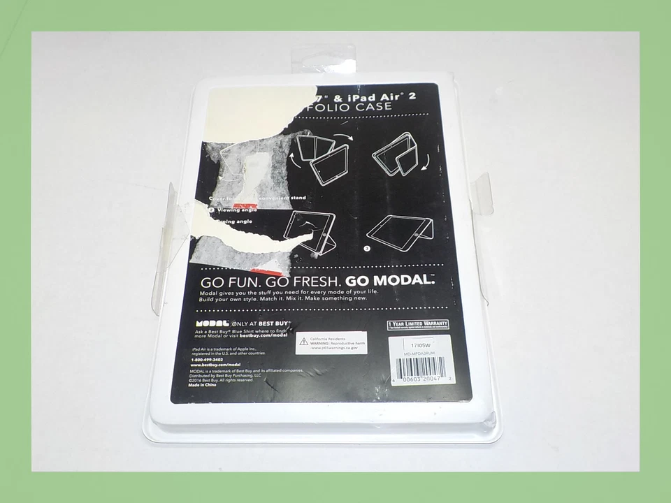 FUNDA FOLIO REVERSIBLE MODAL PARA IPAD PRO 10.5" (LUNARES/ROSA) - MD-MPDP10RDP Foto 3 de 3