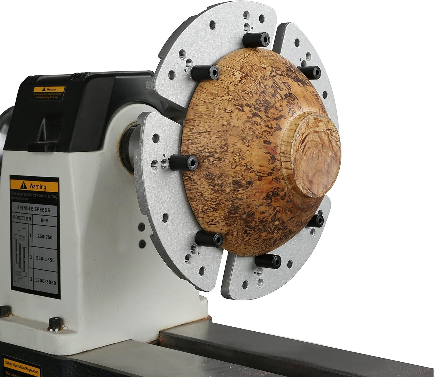 81/4 Cole Jaw Set for VINWOX 33/4 Wood Lathe Key Chuck & 4 Scroll