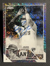 2023 Topps Chrome MINI DIAMOND REFRACTOR ROOKIE AUTO Bryce Johnson SSP, item 5