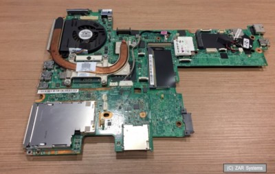 Ersatzteil: HP 486300-001 Mainboard Systemboard für EliteBook 6930P, CPU, Lüfter