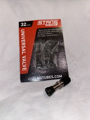 Stan's NoTubes Universal 32mm Schrader Valve Stem Stans Stems 32