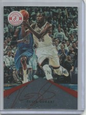 Kevin Durant 12/13 Panini Totally Certified Red Autograph #08/25