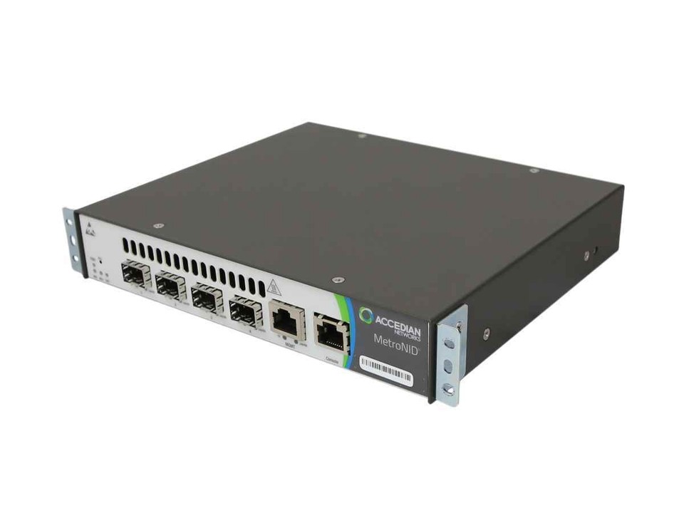 Accedian MetroNID GT-S-AC 501-053-01 726-040 4-Port SFP GE Switch | eBay