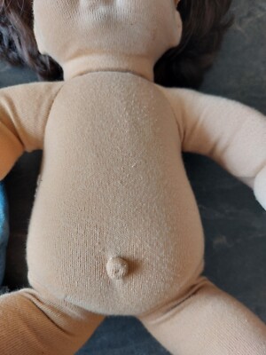 POUPEE ANCIENNE Stupsi Germany De 1970 En Tissu Et Articulee Type
