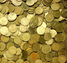 Frankreich - 100 St&uuml;ck M&uuml;nzen - 20 Centimes 1962-2001 Marianne - Konvolut LOT