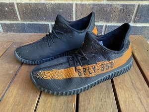 yeezy boost 350 black orange