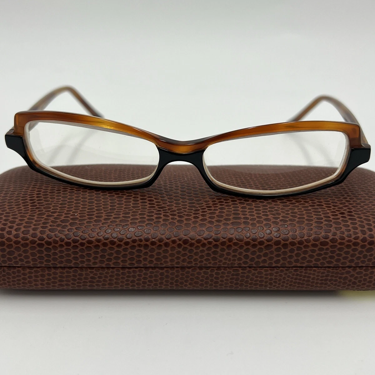Lafont Brown 41 mm - 50 mm Lens Socket Width Eyeglass Frames  display picture 1