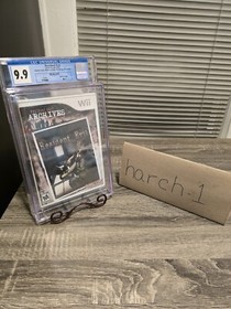 2009 Nintendo Wii Resident Evil Archives RE One Graded CGC 9.9 Sealed A++ Y-Fold
