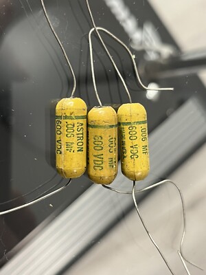 Condensatore Astron .01uf 600V Condensatore Vintage Astron .01 Uf 600V - Per Amplificatori Chitarra, Tono Senape, NOS Marshall Acton - Foto 5