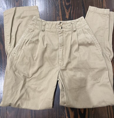 Charter Club Petites By Jane Justin Khaki Pants Women s Size 2 Brown 100% Cotton