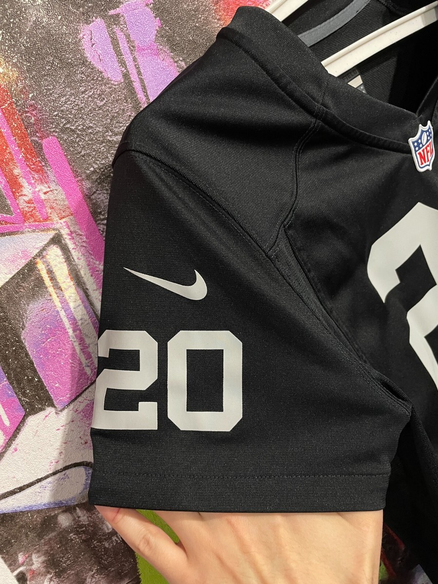 NIKE NFL Raiders Mcfadden #20 ゲームシャツ Las Vegas Raiders Darren McFadden #20 NFL Football Jersey