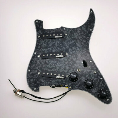 Wilkinson 7-Way type fully loaded pickguard WVS 60's Alnico5 SSS Single Coil