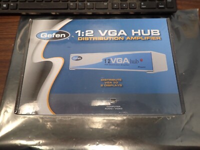 GENUINE Gefen 1:2 VGA Hub Distribution Amplifier EXT-VGA-142N FREE SHIPPING