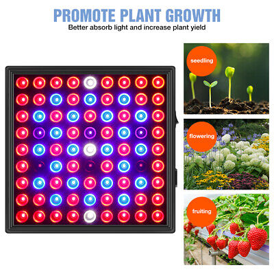 150W Led Grow Light Panel Full Spectrum Lamp For Hydroponic Plant Veg Flower 